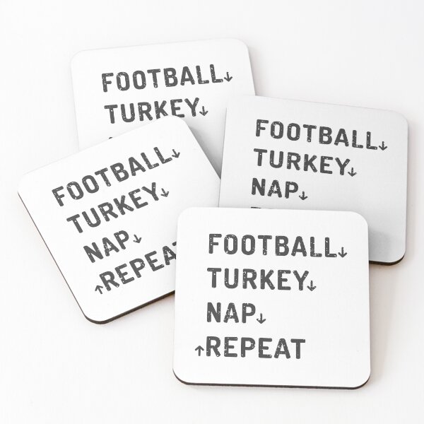 Item preview, Football Turkey Nap Repeat designed and sold by LotusBlue77.