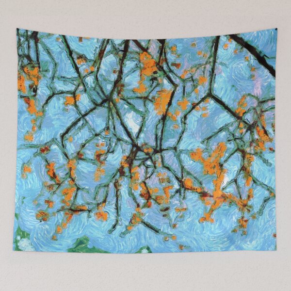 Item preview, Red Fruit Tree Branch Fine Art designed and sold by ashburylee.