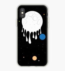 painted moon iPhone Case