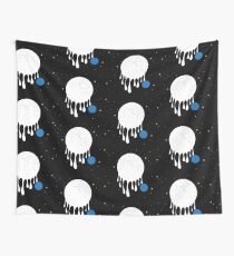 painted moon Wall Tapestry
