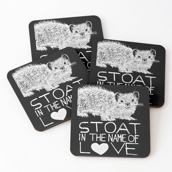 Item preview, Stoat in the Name of Love designed and sold by ZUULIND.
