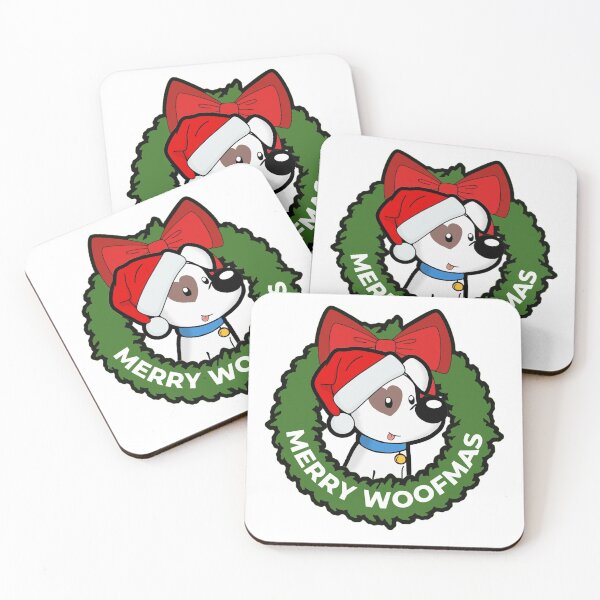 Item preview, Merry Woofmas - Funny Dog Christmas Santa Hat designed and sold by pawsomelove.