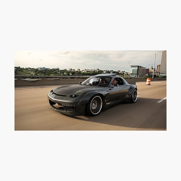 Mazda RX7 Photographic Print