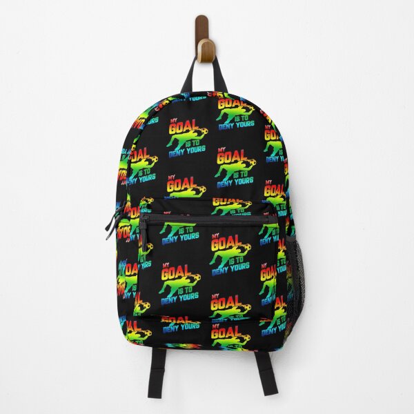 Item preview, My Goal Is To Deny Yours Rainbow Soccer Goalie designed and sold by perfectpresents.