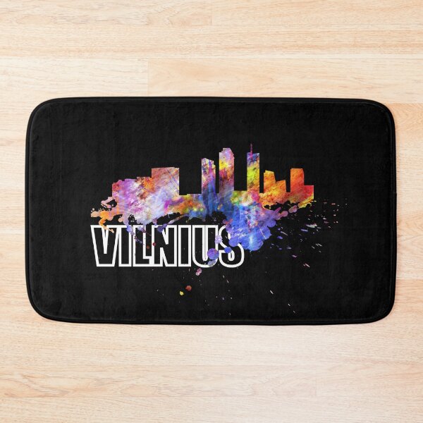 Item preview, Vilnius Lithuania Skyline Lithuania Lithuanian Gift designed and sold by DerNerd.