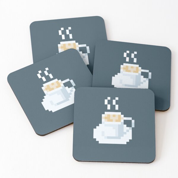 Item preview, 8-bit Coffee Pixel Art designed and sold by tommulliner.