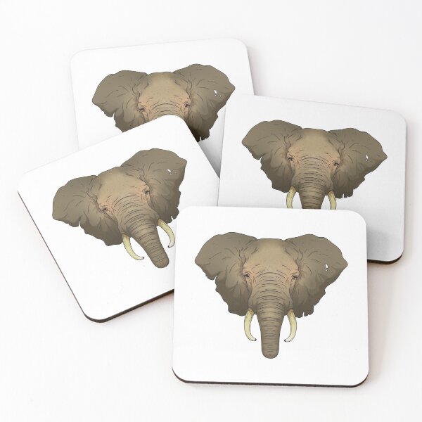 Item preview, African Elephant designed and sold by InkTheMoon.