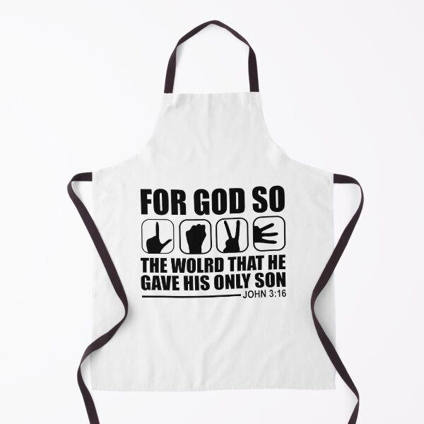 Item preview, for god so the world that he gave his only son john 3 16 designed and sold by PUNCH ME IN SHOP.