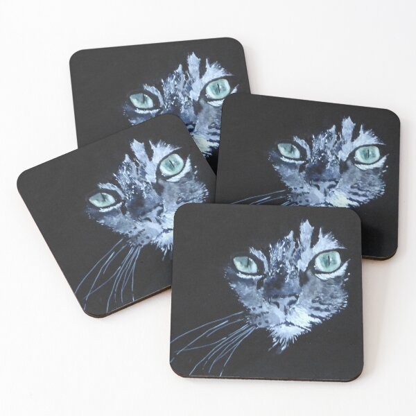 Item preview, cat - chiaroscuro designed and sold by joelle Guillaume.
