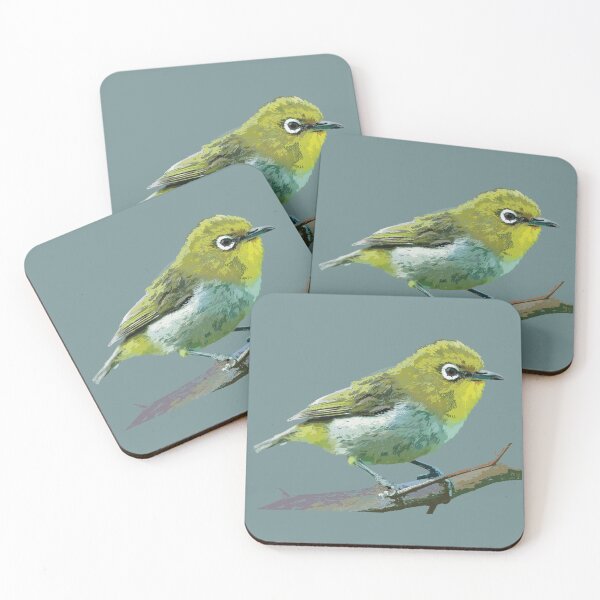 Item preview, Japanese white eye designed and sold by NJartbyNJacobson.
