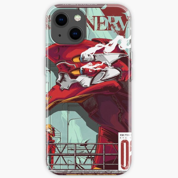 Evangelion Eva02 iPhone Soft Case
