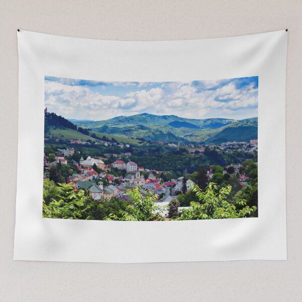 Item preview, The panorama of Banska Stiavnica, Slovakia designed and sold by PhotoCDesign.