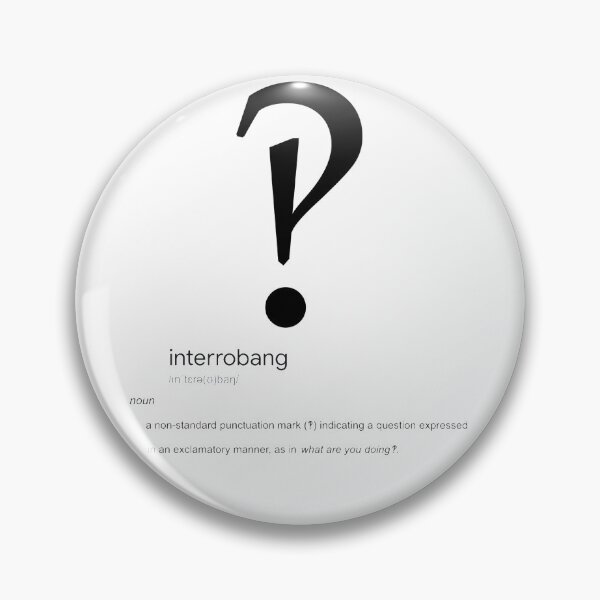 Item preview, Interrobang  designed and sold by Shensational.