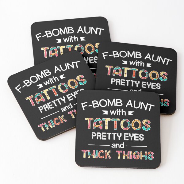 Item preview, Best Hippie F Bomb Aunt Mothers Day Shirt Thick Thigh Tattoos Auntie Mom Birthday T Shirt designed and sold by tuanitus.