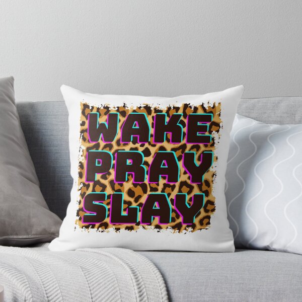 Item preview, Wake Pray Slay designed and sold by Rhemamay.