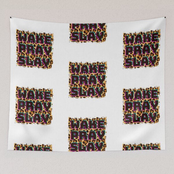 Item preview, Wake Pray Slay designed and sold by Rhemamay.