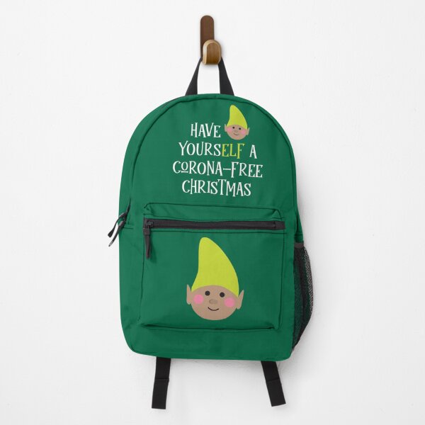 Item preview, 'Have YoursELF a Corona-Free Christmas' Elf 4 designed and sold by VicEllisArt.