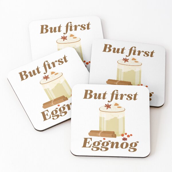 Item preview, But First Eggnog designed and sold by cherrific.