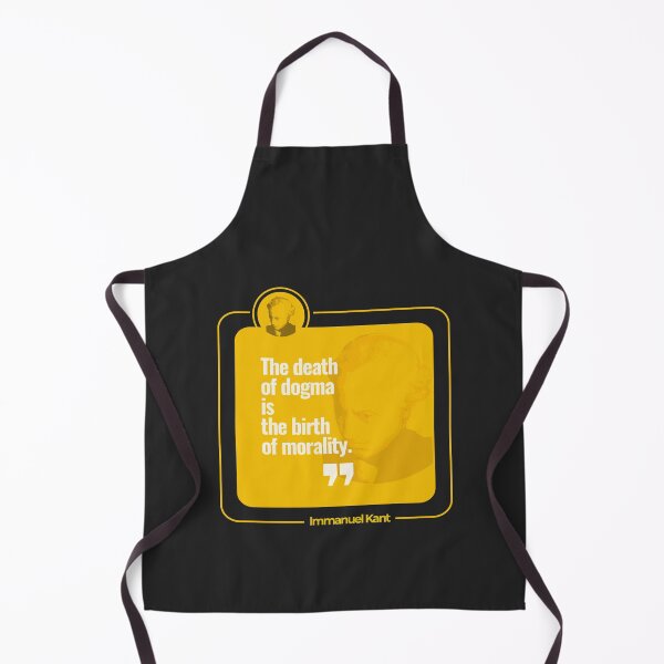 Item preview, Immanuel Kant quote poster (yellow) designed and sold by CMYKStudio.