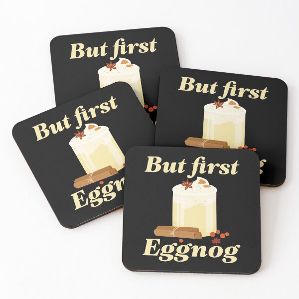Item preview, But First Eggnog designed and sold by cherrific.