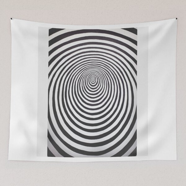Item preview, Black white illusion supercool  visual zebra stripes designed and sold by Rishabhthinks.