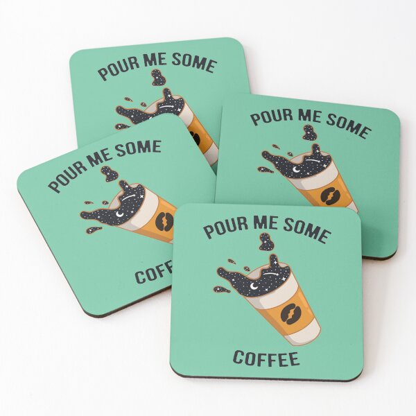 Item preview, Pour Me Some Coffee designed and sold by LotusBlue77.