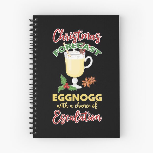 Item preview, Christmas Forecast Eggnog with a chance of Escalation designed and sold by OmmeDesigns.
