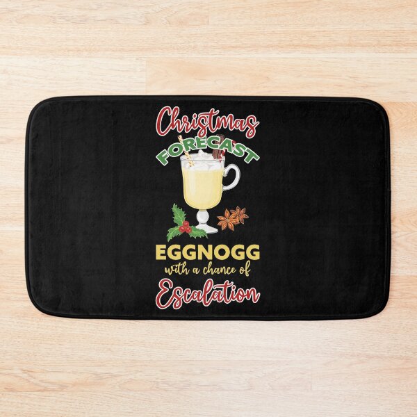 Item preview, Christmas Forecast Eggnog with a chance of Escalation designed and sold by OmmeDesigns.
