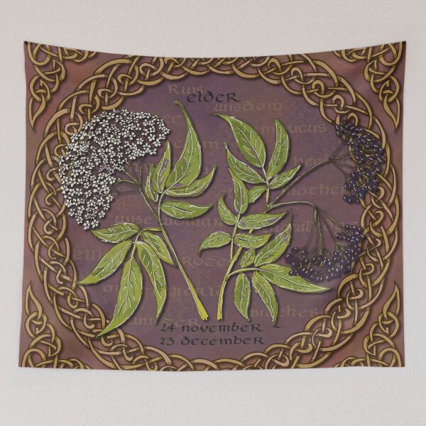 Item preview, Celtic Tree Calendar Elder designed and sold by lottibrown.