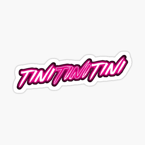 tini tini tini Pegatina