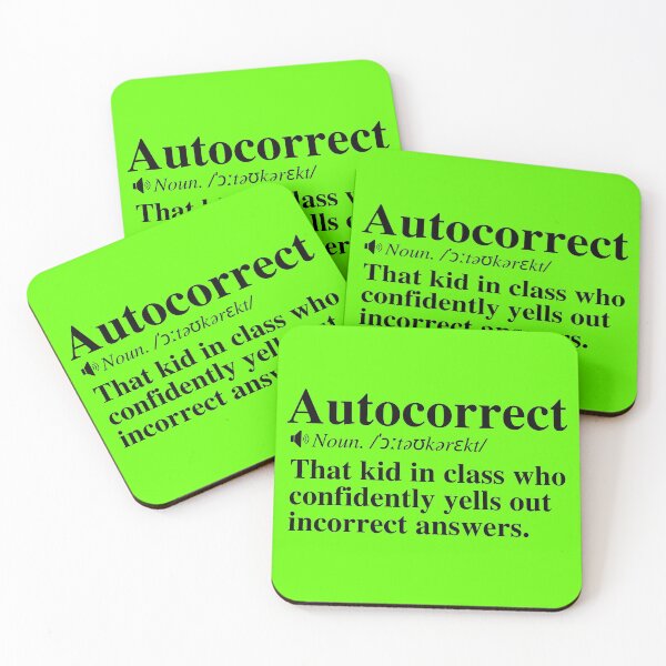 Item preview, Funny Autocorrect Definition designed and sold by mind-illusions.