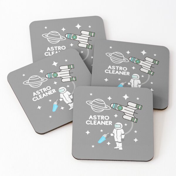 Item preview, Astro Cleaner Vacuum Funny Housekeeping Lady Gifts designed and sold by SavvyCleaner.