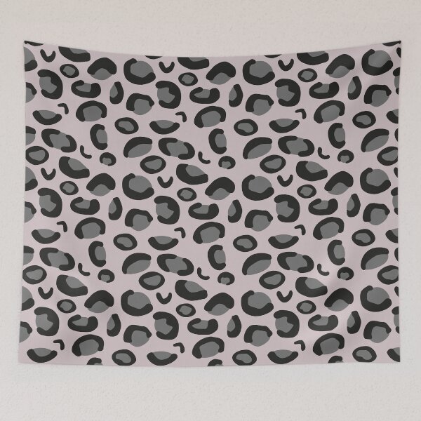 Item preview, Leopard print pattern grey designed and sold by PaulSDesign.