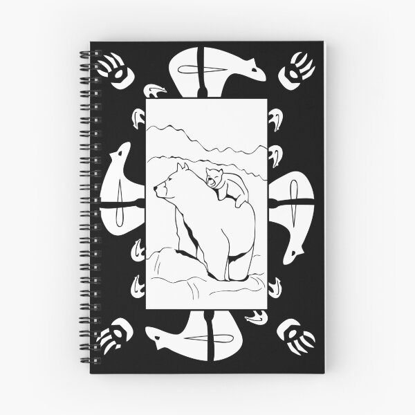 Artikelvorschau, Miꞌkmaq Micmac Native American Bear Totem entworfen und verkauft von Player1Shirts.