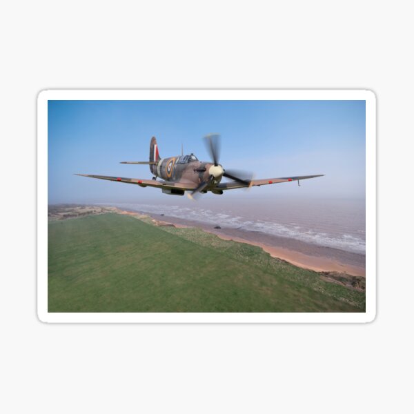 Spitfire Patrol Sticker