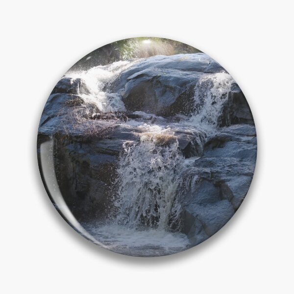 Item preview, Small river waterfall  designed and sold by hendrikspix.