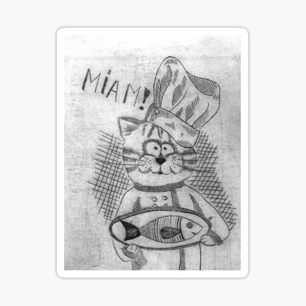Item preview, Cook cat designed and sold by Azyrielle.