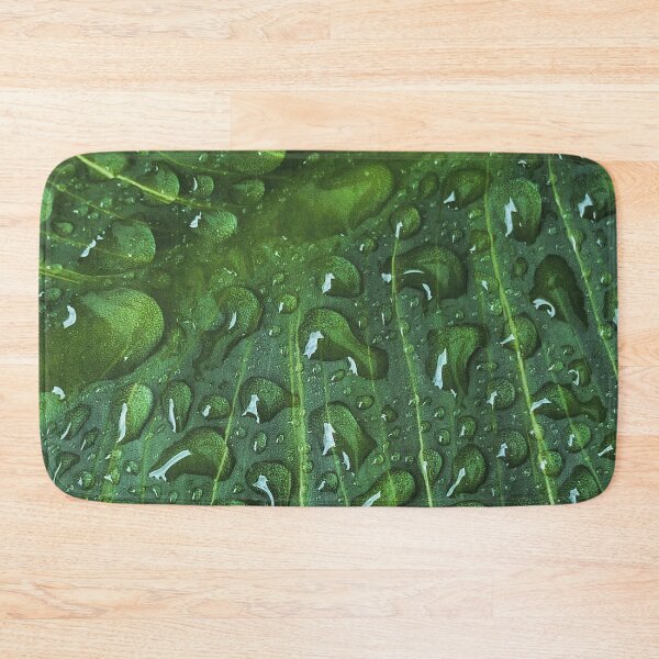 Item preview, Water drops on green leaf designed and sold by Gerhanj.