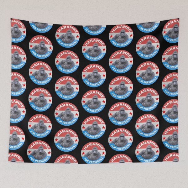Item preview, Harambe For President designed and sold by Omeris.
