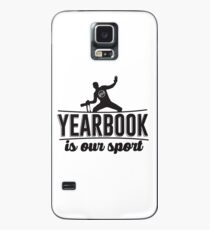 Jahrbuch ist unser Sport Hülle & Klebefolie für Samsung Galaxy