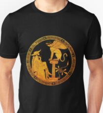 Oedipus and the Sphinx Unisex T-Shirt