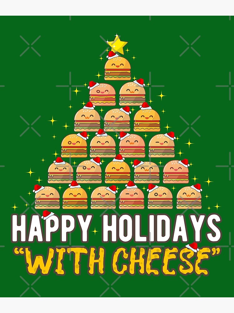 Funny Cheese Christmas Card Funny Holiday Card Cheese 