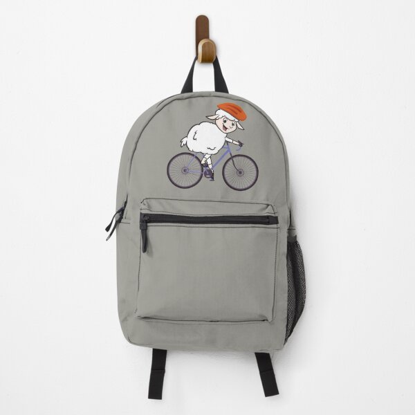 Item preview, Funny Mountain Biking  Cartoon Sheep designed and sold by EvaWolf.