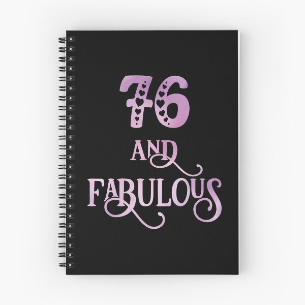Item preview, Women 76 Years Old And Fabulous 76th Birthday Party print designed and sold by Grabitees.