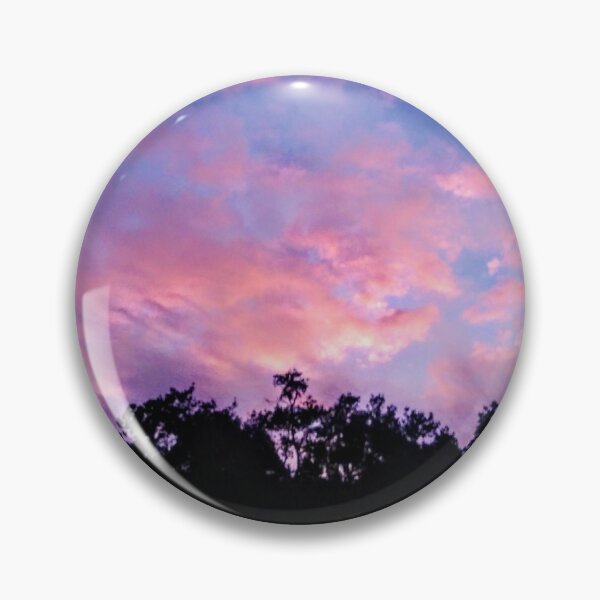 Item preview, Powerful Pink Over Green Trees designed and sold by EnticingRose.