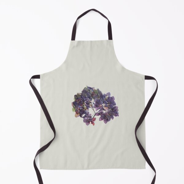 Item preview, Vintage Pressed dried hydrangea flower designed and sold by Nyanko-Sempai.