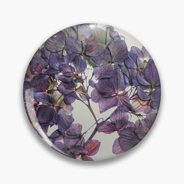 Item preview, Vintage Pressed dried hydrangea flower designed and sold by Nyanko-Sempai.