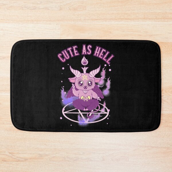 Item preview, Cute As Hell Anime Kawaii Baphomet Pastel Goth Pun designed and sold by perfectpresents.