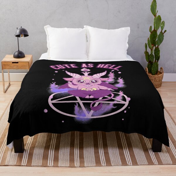 Item preview, Cute As Hell Anime Kawaii Baphomet Pastel Goth Pun designed and sold by perfectpresents.