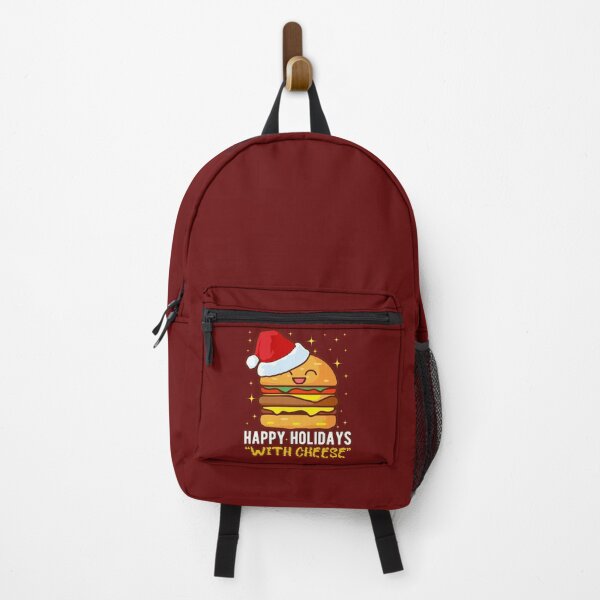 Item preview, Happy Holidays With Cheese Burger Santa Christmas Funny Gift for Cheese Lover designed and sold by alenaz.